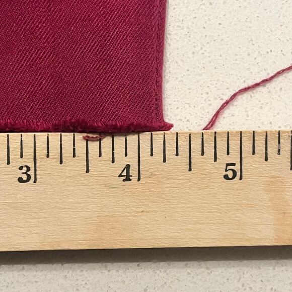 Kut Pants Women’s Donna Size 8  Pink High Rise Ankle‎ Skinny Raw Hem - Picture 7 of 8